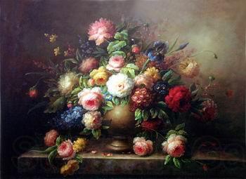 unknow artist Floral, beautiful classical still life of flowers.067 Spain oil painting art